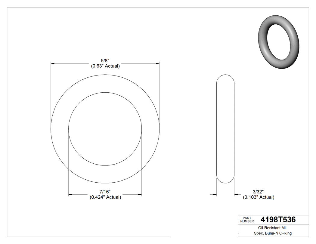 Technical drawing - 4198T536